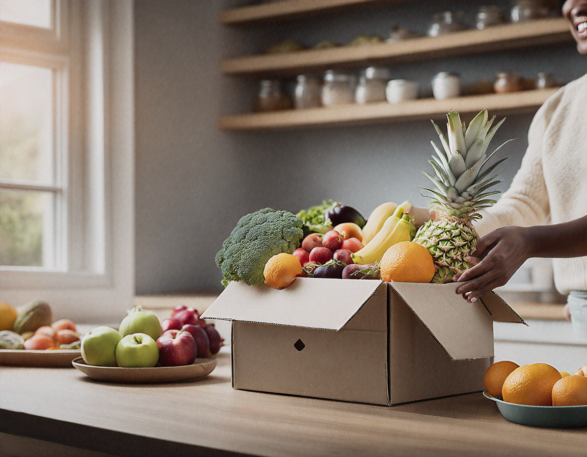 Fresh groceries delivery